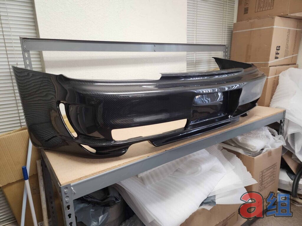 Group A Honda S2000 Spec A Rear Bumper for Dual Exhaust - Pre-Preg Dry Carbon (2000-2009 AP1/AP2) - photo 2