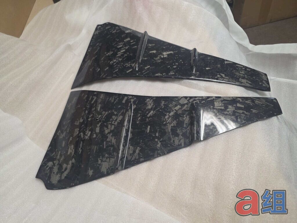 Group A Lexus RC-F Art Style Fender Vents - Forged Carbon (2015-2019 Pre-Facelift) - photo 2