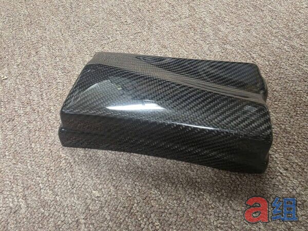 Group A Lexus RC-F Fuse Box Cover - Pre-Preg Dry Carbon (2015-2024) - photo 2