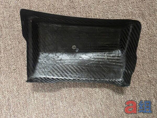 Group A Lexus RC-F Fuse Box Cover - Pre-Preg Dry Carbon (2015-2024) - photo 3