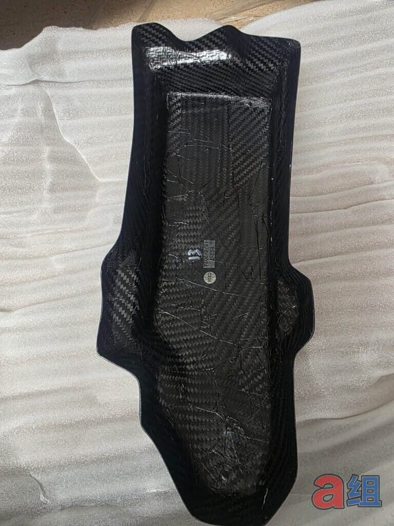 Group A Lexus RC-F ECU Cover - Pre-Preg Dry Carbon (2015+) - photo 2