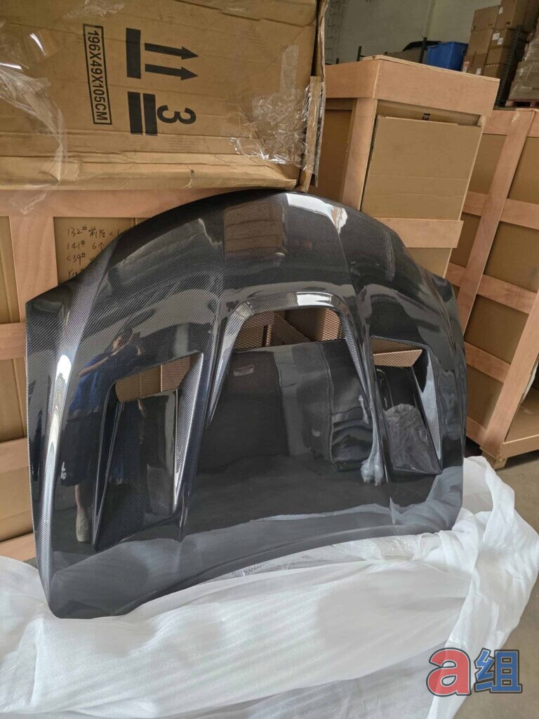 Group A Lexus RC-F GT3 Style Hood - Double-Sided Infusion Carbon Fiber (2015+) - photo 2