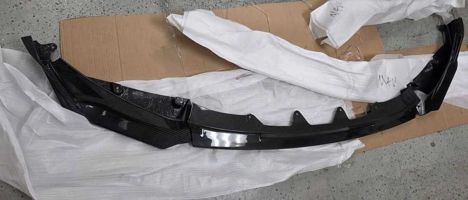Group A BMW M3 G80 / M4 G82 VR1 Pre-Preg Dry Carbon Front Lip