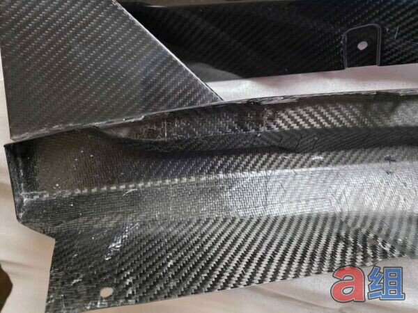 Group A BMW M3 G80 / M4 G82 Rear Bumper Add-Ons - Pre-Preg Dry Carbon (2021+) - photo 3